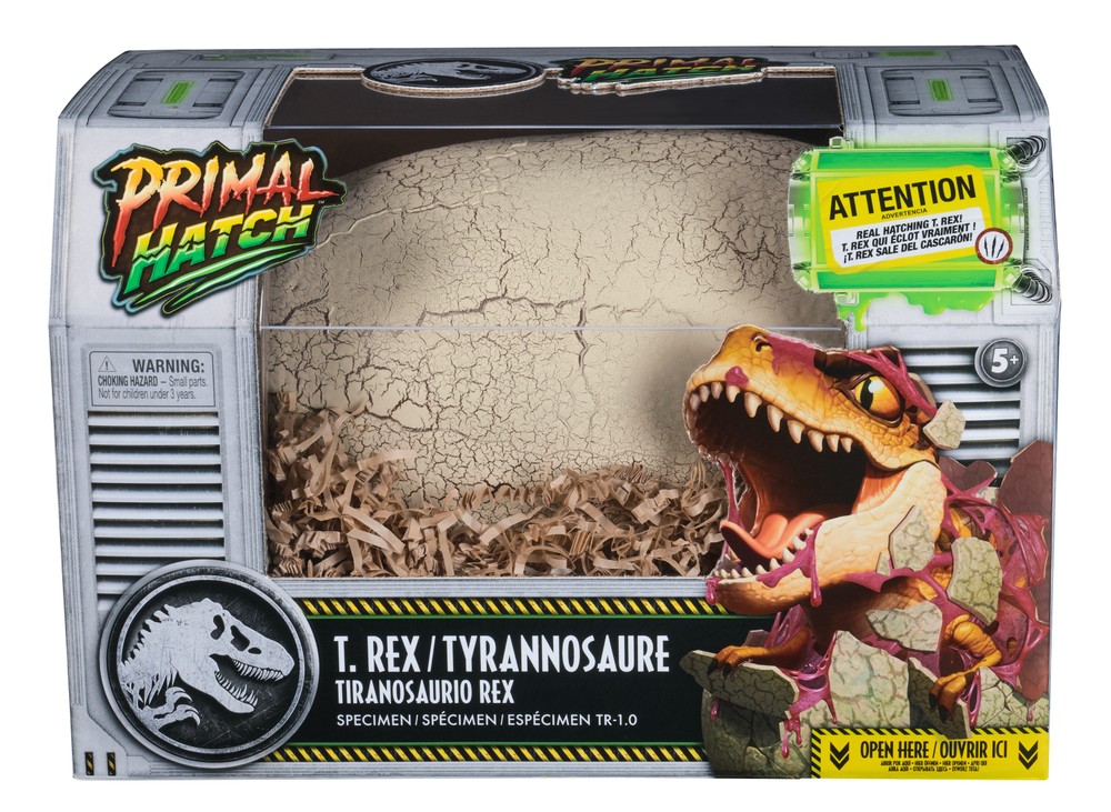 T-Rex Primal Hatch Interattivo Spin Master - Foto 1