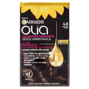 Colorazione Capelli Olia 4.0 Castano Scuro