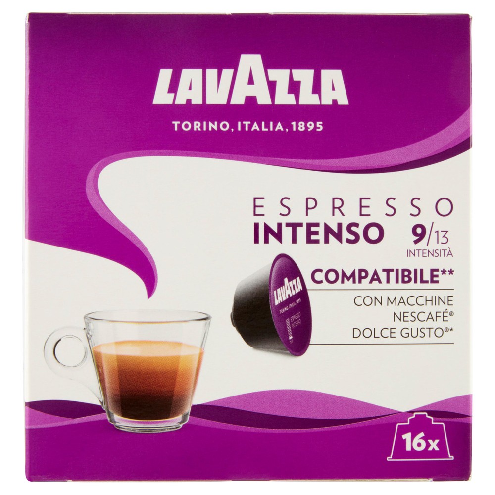 Caps Espresso Intenso Compatibile Sistema Dolce Gusto Lavazza