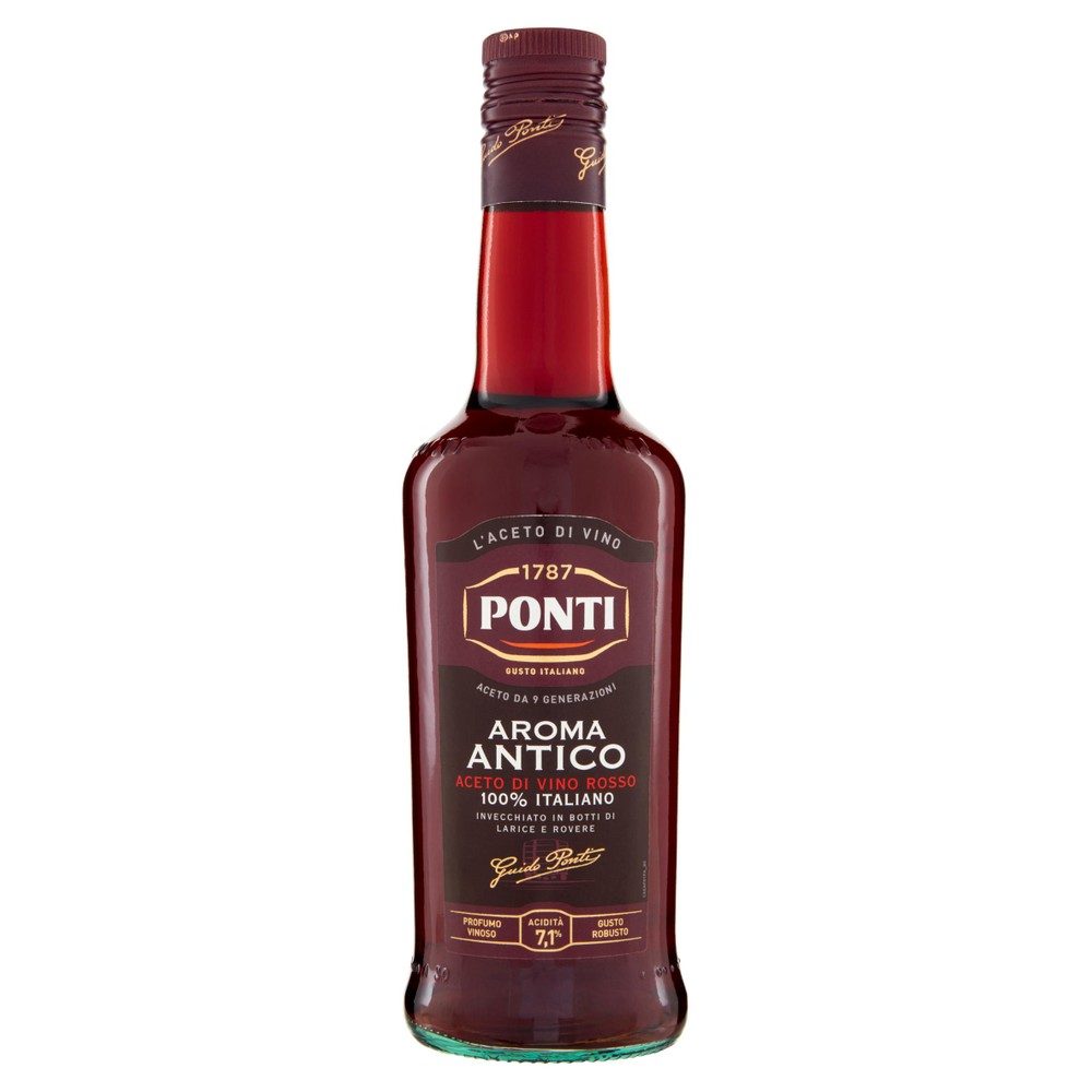 Aceto Di Vino Rosso Aroma Antico Ponti - Foto 1