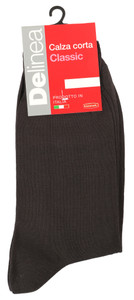 Calze Corte Uomo 39/41 Antracite Maglia Liscia Delinea - Foto 1