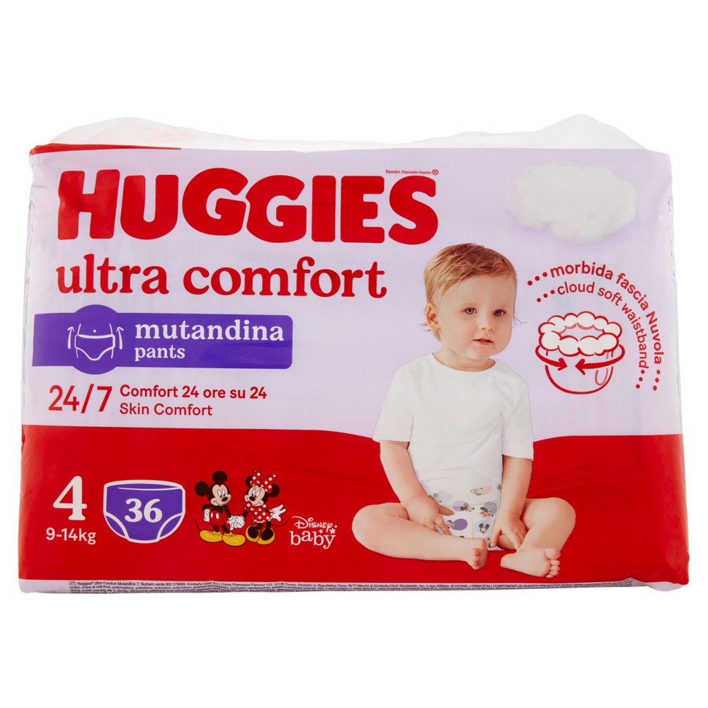 Mutandine Huggies Mutandina Ultra Comfort Tg 4
