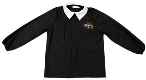 Casacca Scuola Bambino 11 Anni Nero Ricamo Monster - Foto 1