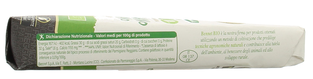 Parmigiano Reggiano Bennet Bio Spicchio - Foto 2