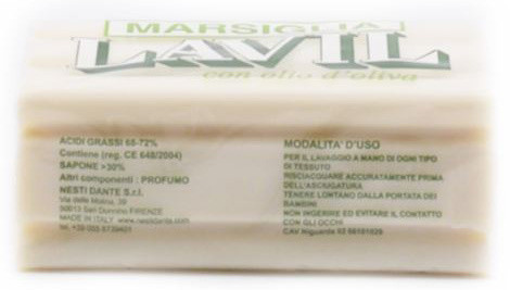 Sapone Da Bucato Marsiglia Con Olio Di Oliva Lavil - Foto 2