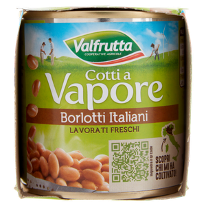 Fagioli Borlotti Italiani Cotti A Vapore 4x140g Valfrutta - Foto 2