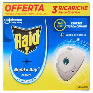 Tripla Ricarica Per Diffusore Elettrico Night&Day Raid - Foto 1