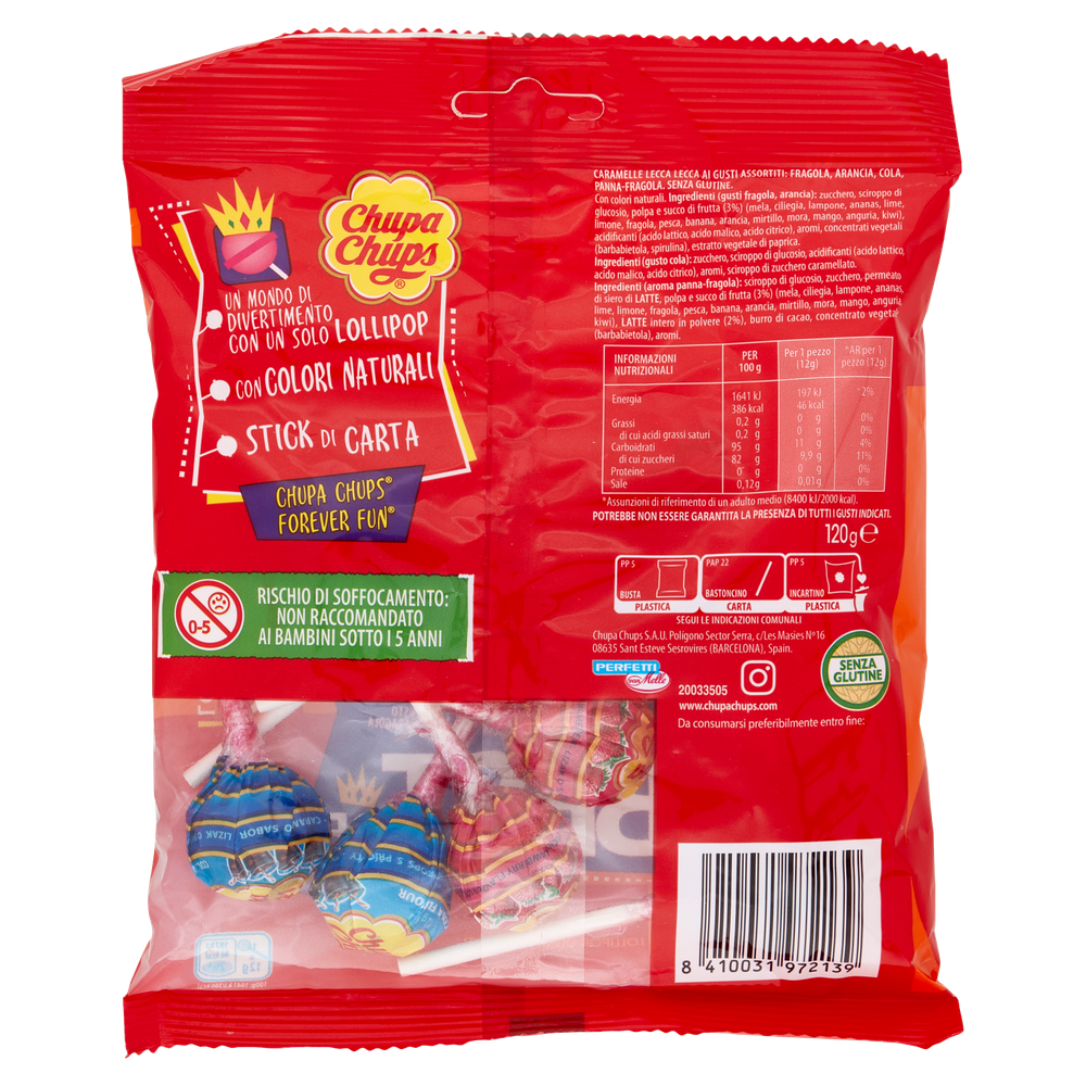 Caramelle Lecca Lecca The Best Of Gusti Assortiti 10x12g Chupa Chups - Foto 3