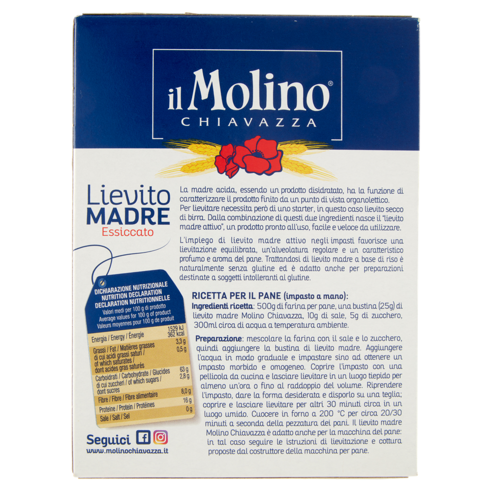 Lievito Madre Essiccato Il Molino Chiavazza - Foto 3