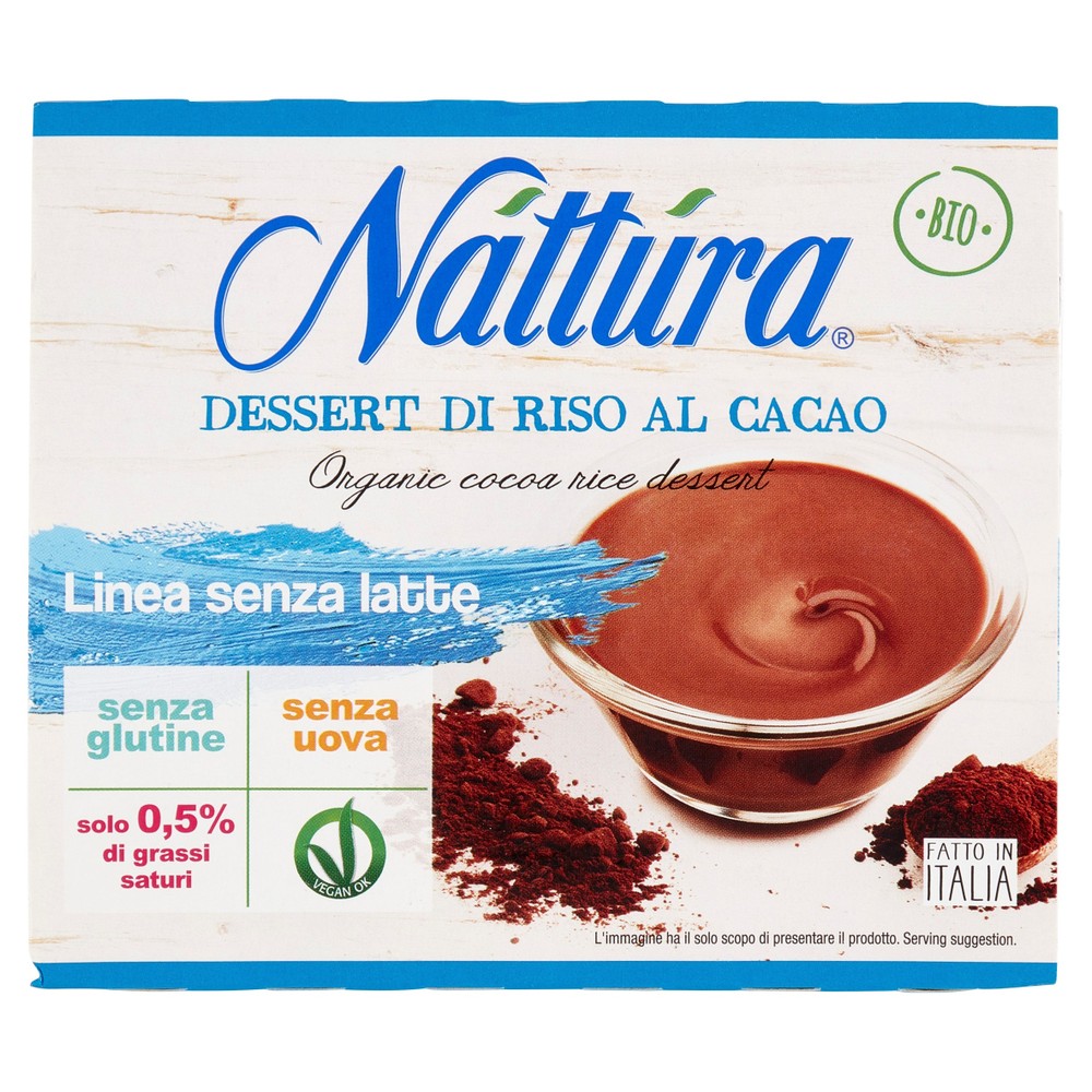 Dessert Cacao Senza Lattosio Nattura - Foto 1
