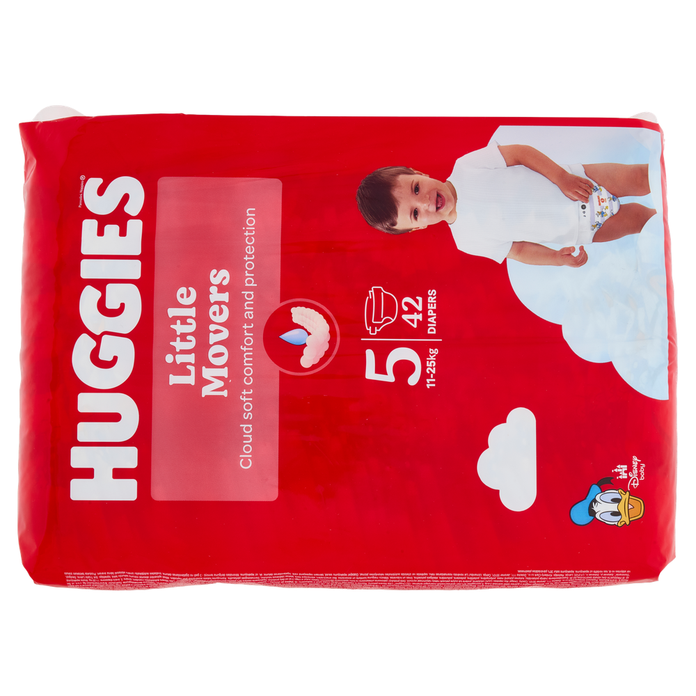 42 Pannolini Ultracomfort Tg.5 Huggies - Foto 3