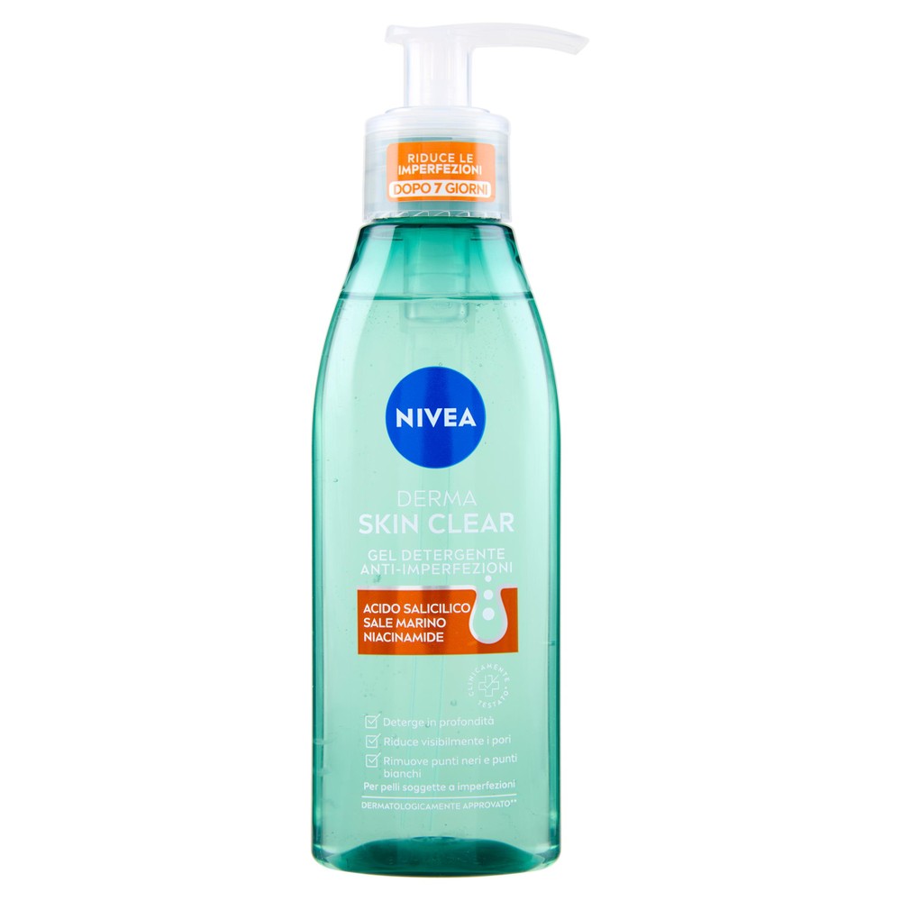 Nivea Dermaskin Gel Detergente - Foto 1