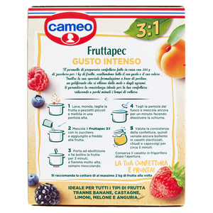 Preparato Per Confetture Fruttapec 3:1 Gusto Intenso 2x25g Cameo - Foto 3