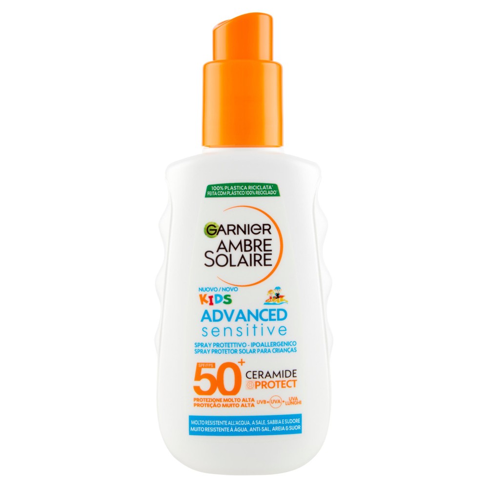 Advanced Sensitive Kids Spray Ip50+ Ambre Solaire - Foto 1