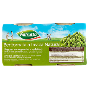 Piselli Medi Italiani 2x270g Valfrutta - Foto 3