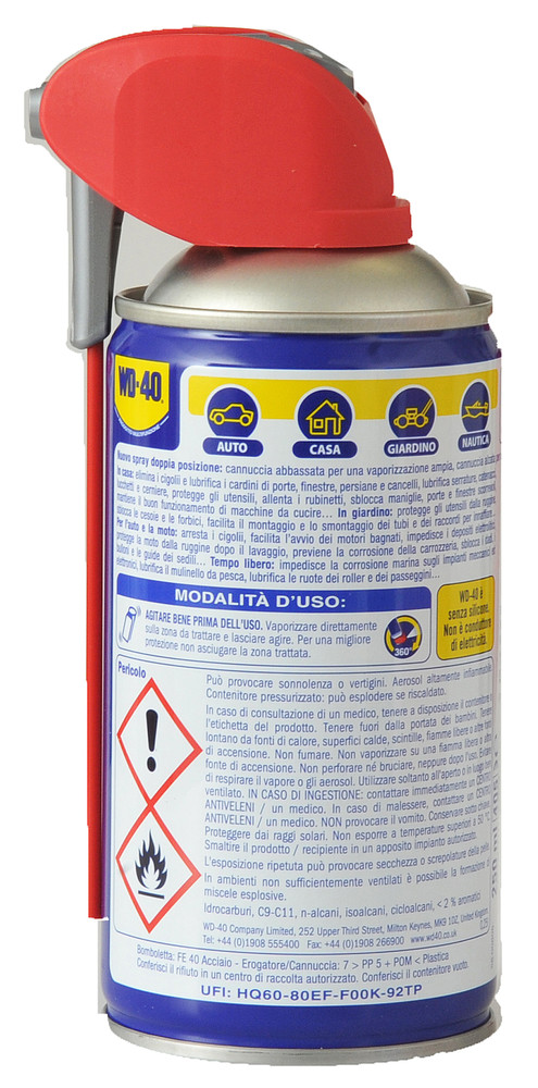 Spray Multifunzione Wd40 250 Ml Con Valvo - Foto 2