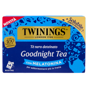 14 Bustine Te' Nero Solubile Deteinato Goodnight Tea Twinings - Foto 3