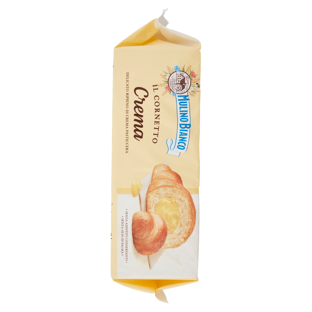 Merendine Cornetti Alla Crema Senza Additivi 6x50g Mulino Bianco - Foto 2