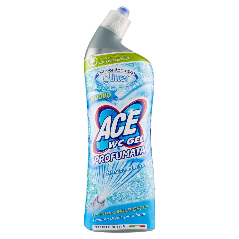 Pulitore Wc Gel Profumato Con Glitter Ace - Foto 1