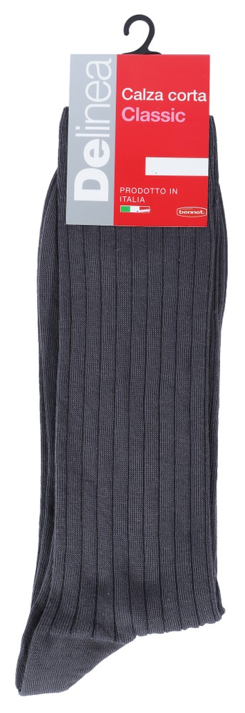 Calze Corte Uomo 39/41 Grigio Costa 8:2 Delinea - Foto 1