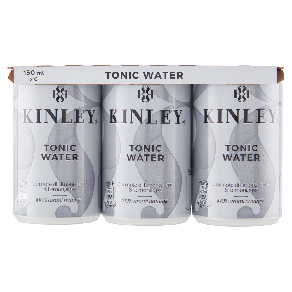 Acqua Tonica Kinley Tonics Lattina X6 - Foto 1