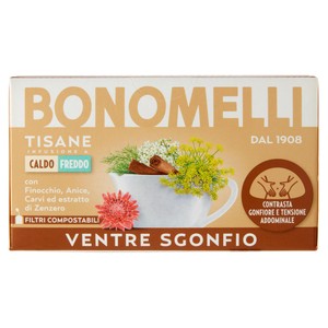 Tisana Ventre Sgonfio Con Finocchio, Cannella, Anice 16x2g Bonomelli - Foto 1