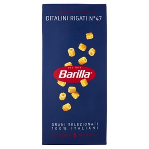 Pasta Ditalini Rigati N.47 100% Grano Italiano Barilla - Foto 1