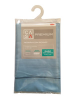Federa Raso Tinta Unita Cm 50 x 80 Azzurro Casa Premium Federa Raso Tinta Unita Cm 50 x 80 Azzurro Casa Premium