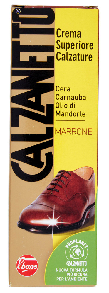 Lucido Per Scarpe Marrone In Tubetto - Foto 3