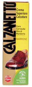 Lucido Per Scarpe Marrone In Tubetto - Foto 3