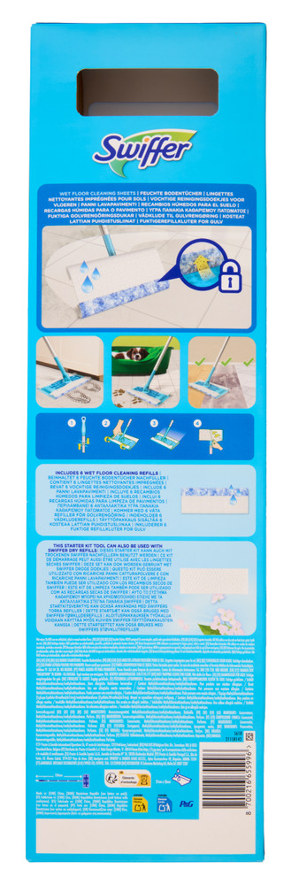 Kit Completo Panni Pavimenti Wet Swiffer Con 6 Panni Wet - Foto 3