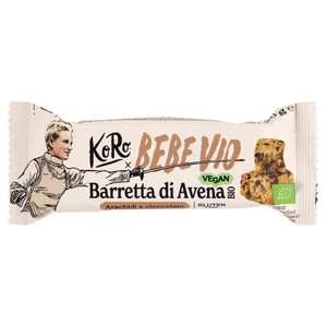 Koro X Bebe Vio Vegan Barretta Di Avena Bio Arachidi E Cioccolato - Foto 1
