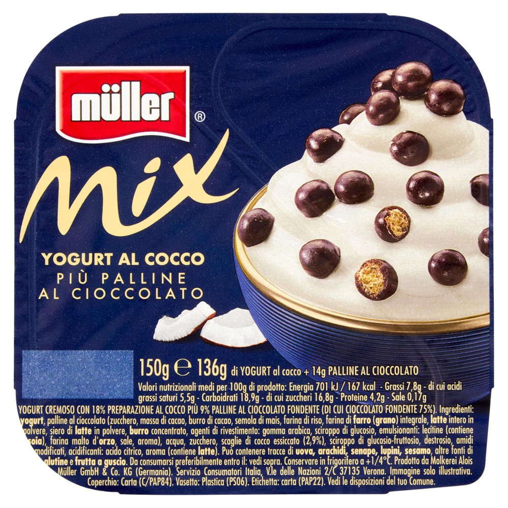 Mix Cioccolato E Cocco Muller - Foto 1