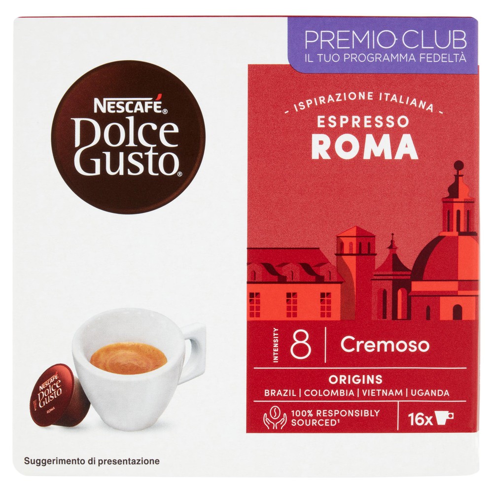 Caffè Dolce Gusto Espresso Roma Cremoso 16pz Nescafé - Foto 1