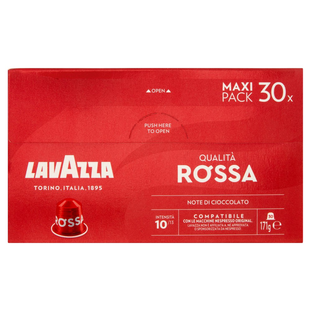 Capsule Caffè Qualità Rossa Compatibili Nespresso 30pz Lavazza - Foto 1