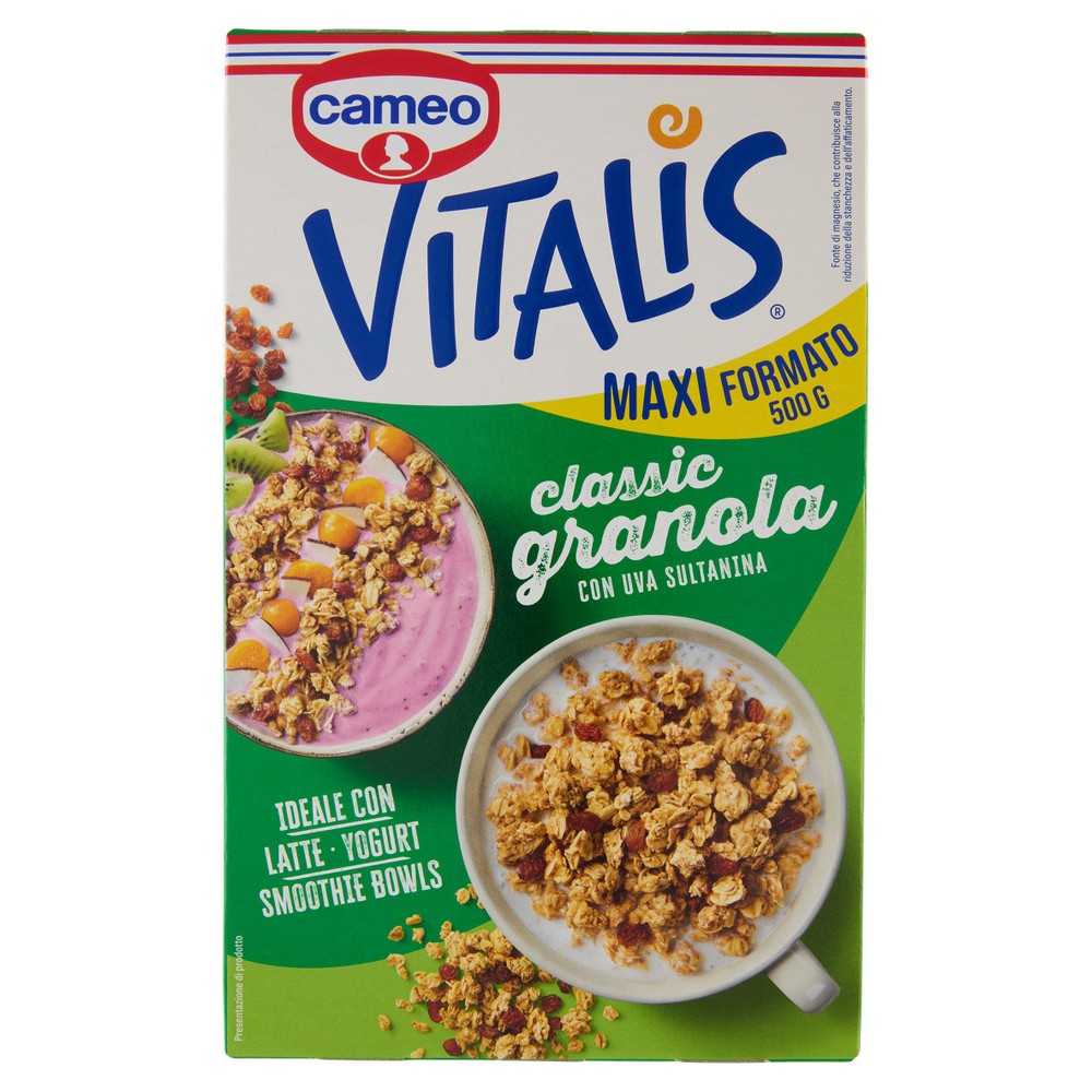 Classic Granola Con Uva Sultanina Vitalis Cameo - Foto 1