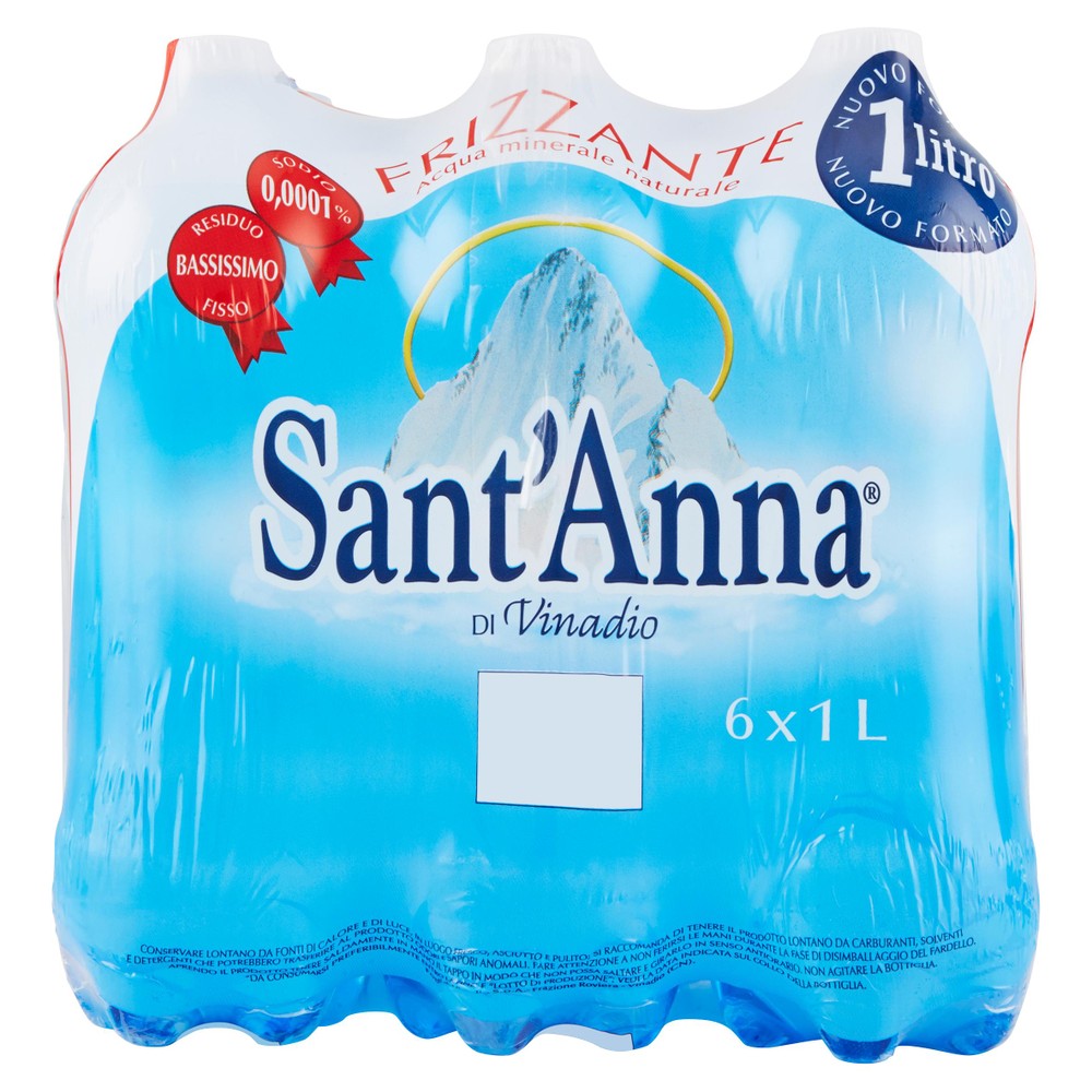 Acqua Frizzante S.Anna 6 Da Lt.1 - Foto 1