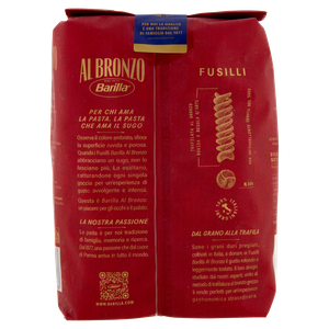 Pasta Fusilli N.341 Al Bronzo Barilla - Foto 3
