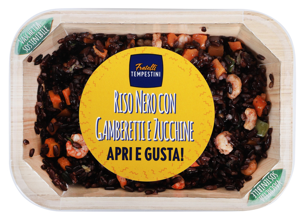 Riso Nero Con Gamberetti E Zucchine - Foto 1