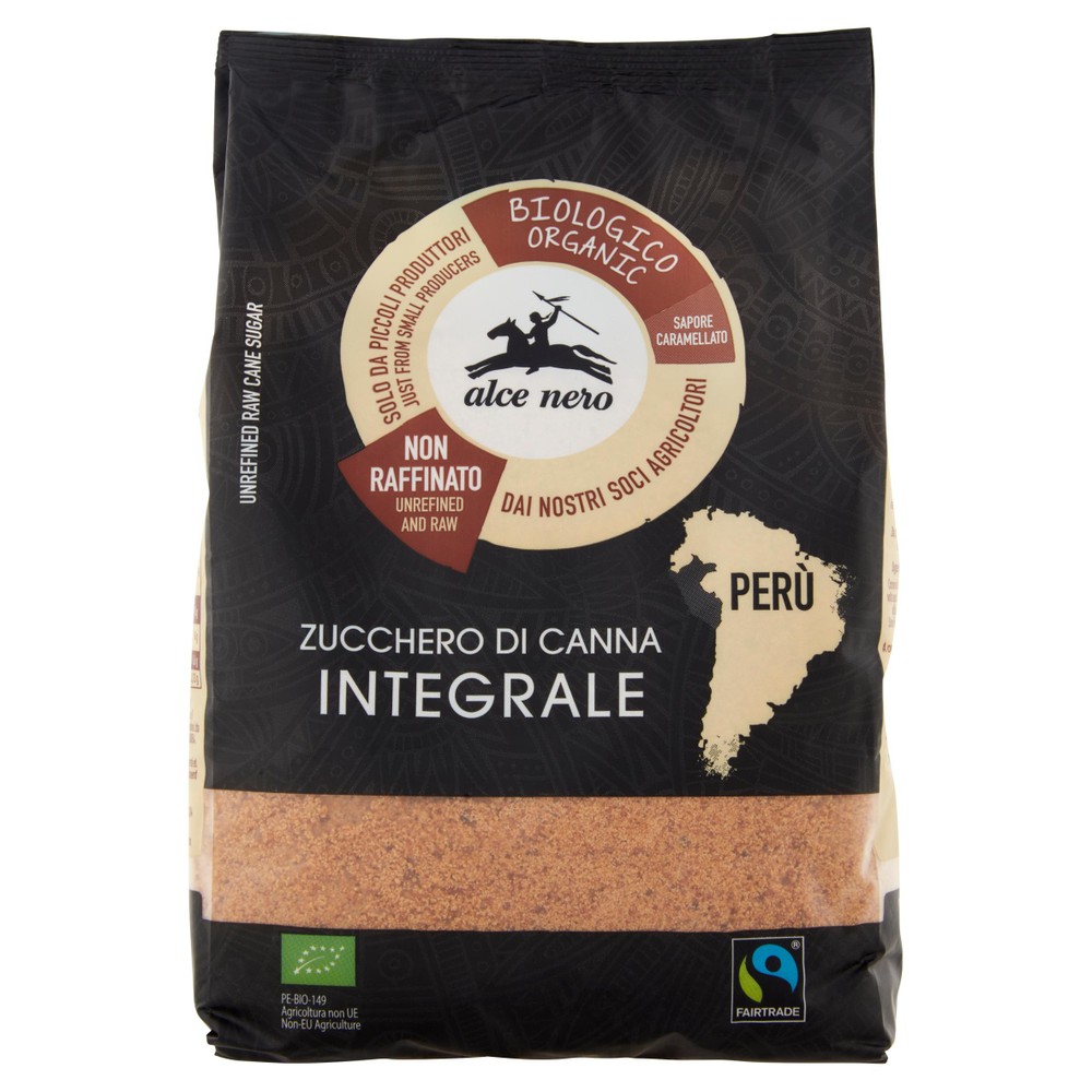Zucchero Di Canna Integrale Biologico Alce Nero - Foto 1