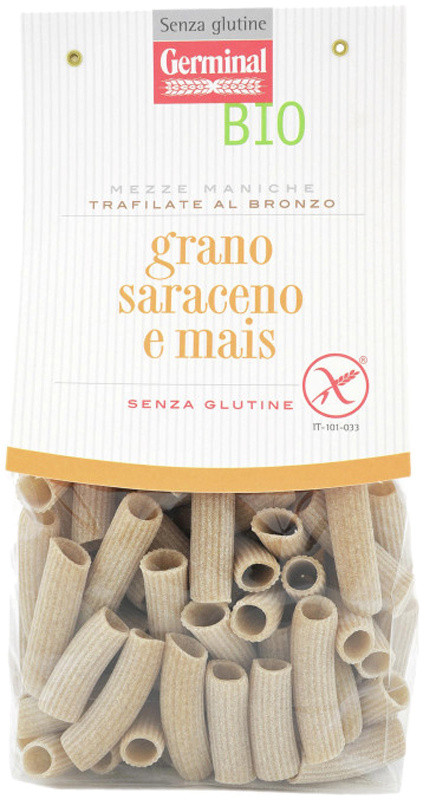 Mezze Maniche Grano Saraceno E Mais Senza Glutine Germinal Bio - Foto 1