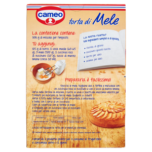 Preparato Per Torta Di Mele Senza Olio Di Palma Cameo - Foto 3