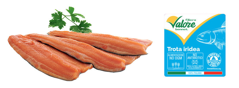 Filetti Salmonati Di Trote Del Trentino Igp Filiera Valore Bennet - Foto 2