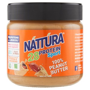 Burro Di Arachidi 100% Protein Nattura Sport