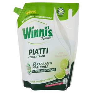 Detergente Piatti Lime E Fiori Mela Ecoricarica Winni's - Foto 1