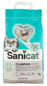Lettiera Per Gatti Clumping White Sanicat - Foto 1