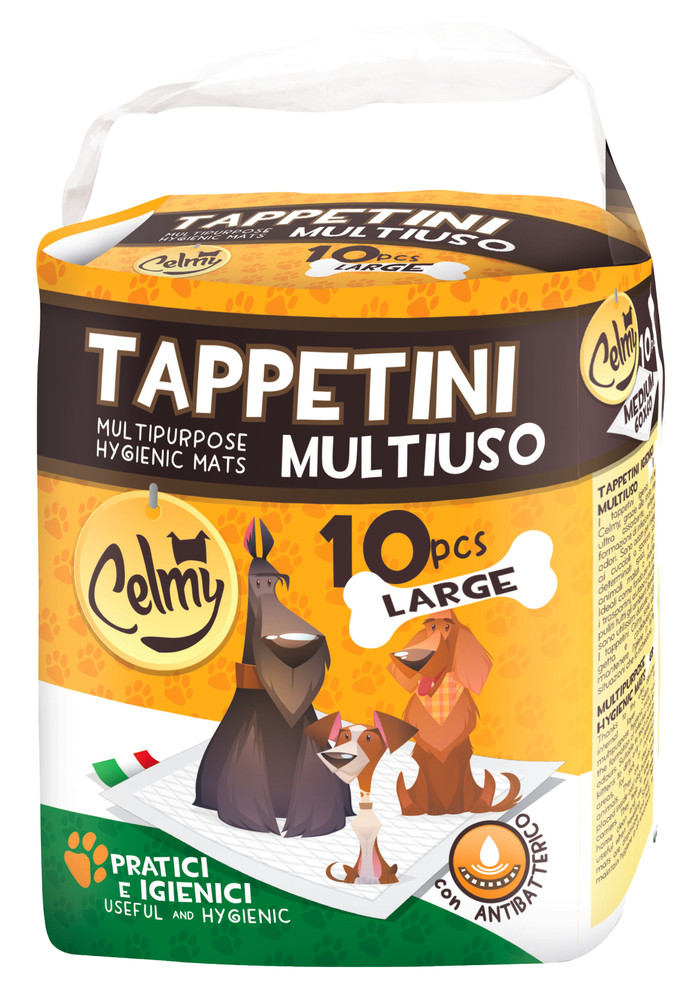 Tappetini Per Animali Celmy Cm 60x90, Conf. Da 10