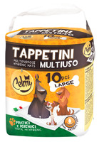 Tappetini Per Animali Celmy Cm 60x90, Conf. Da 10 Tappetini Per Animali Celmy Cm 60x90, Conf. Da 10