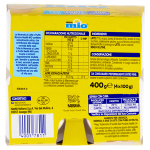 Merenda Al Latte Banana Nestle' Mio - Foto 3