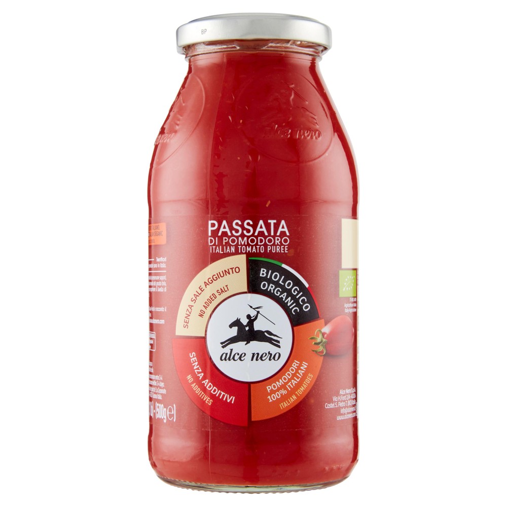 Passata Di Pomodoro Italiano Biologico Alce Nero - Foto 1